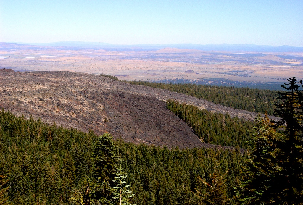 Glass Mountain coulee